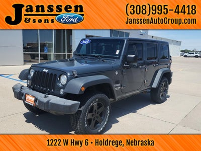 2018 Jeep Wrangler JK Unlimited Sport S