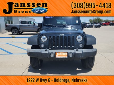 2018 Jeep Wrangler JK Unlimited Sport S