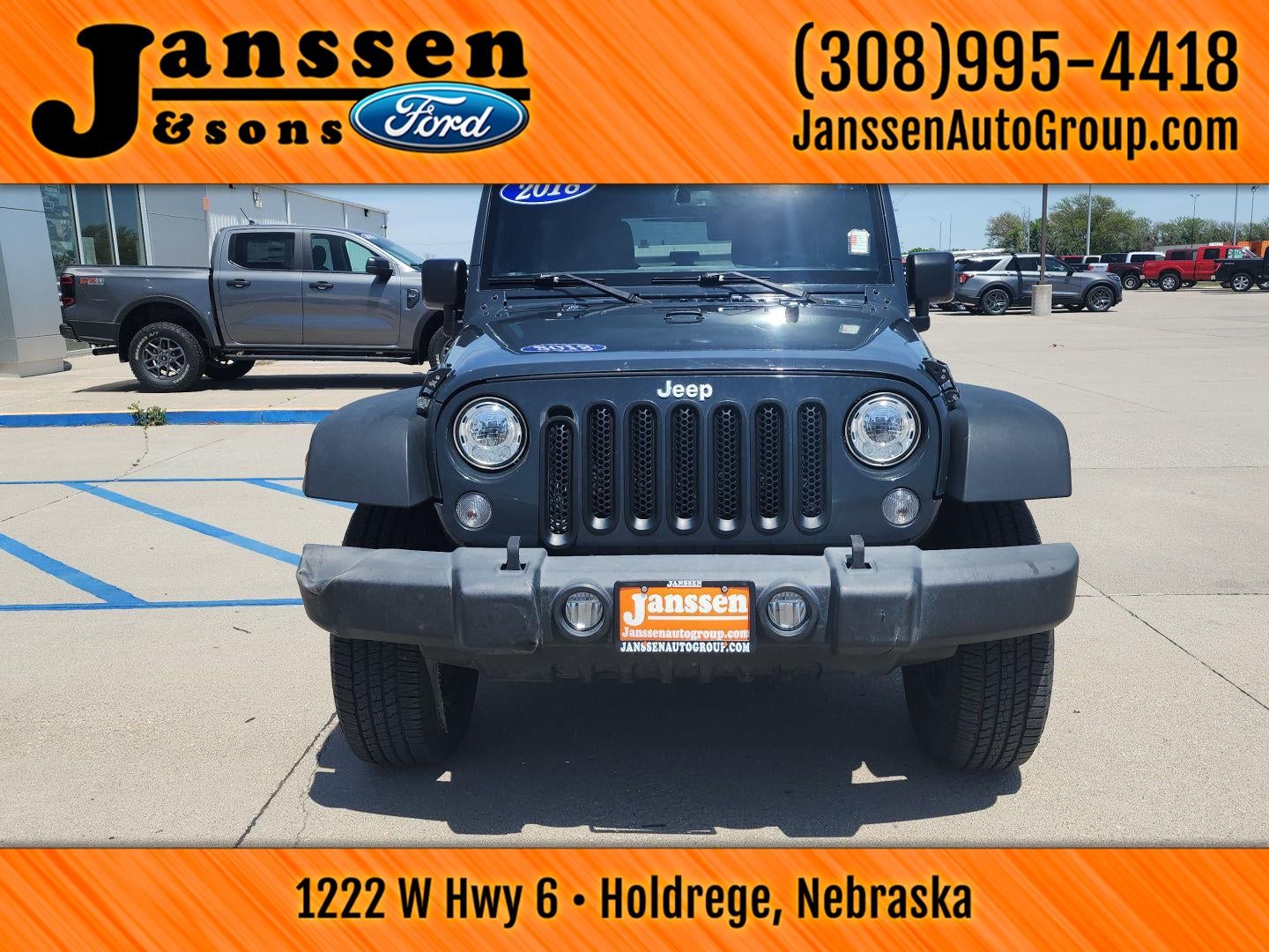 2018 Jeep Wrangler JK Unlimited Sport S