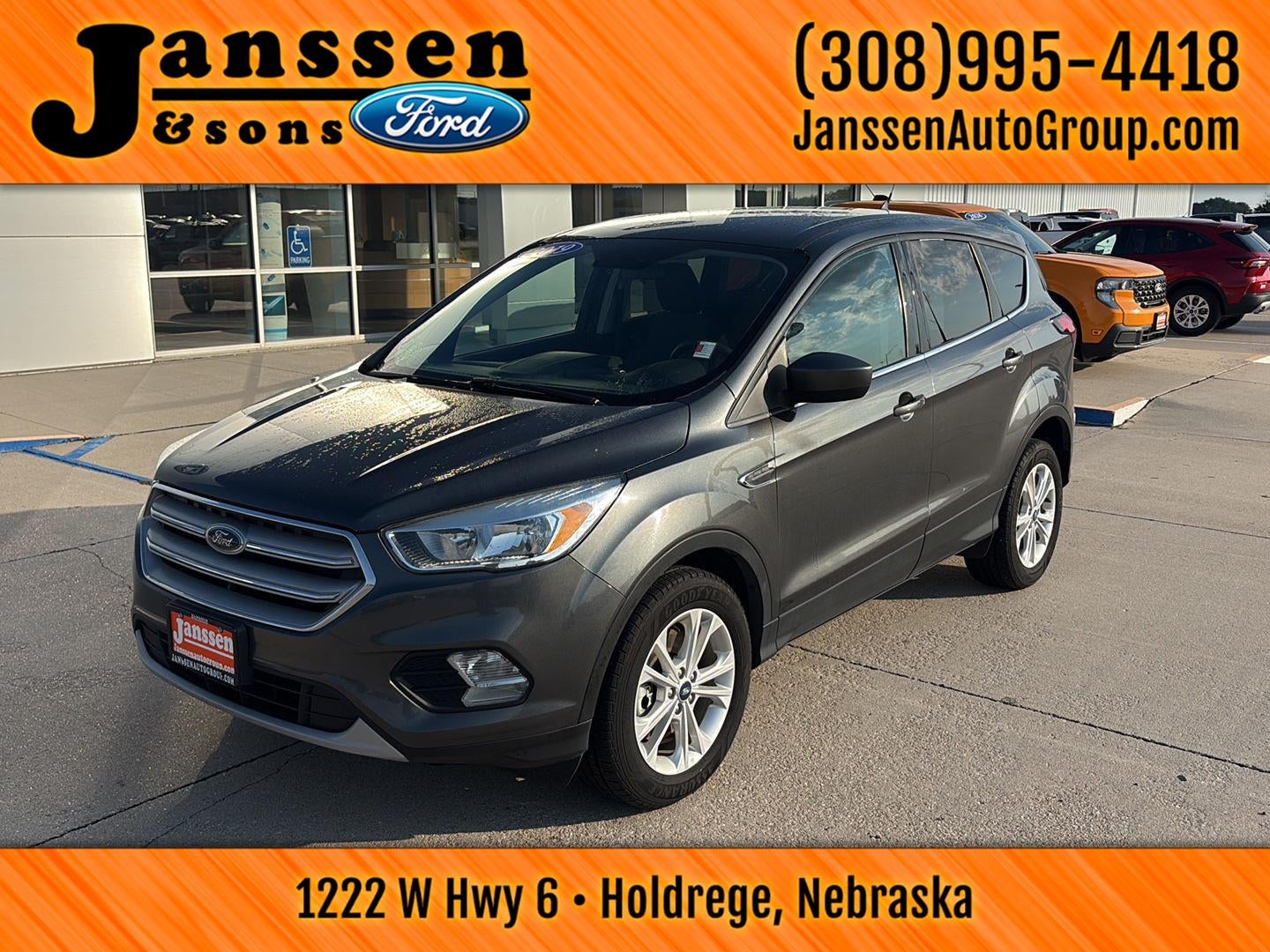Used 2019 Ford Escape SE with VIN 1FMCU9GD9KUC06469 for sale in Holdrege, NE