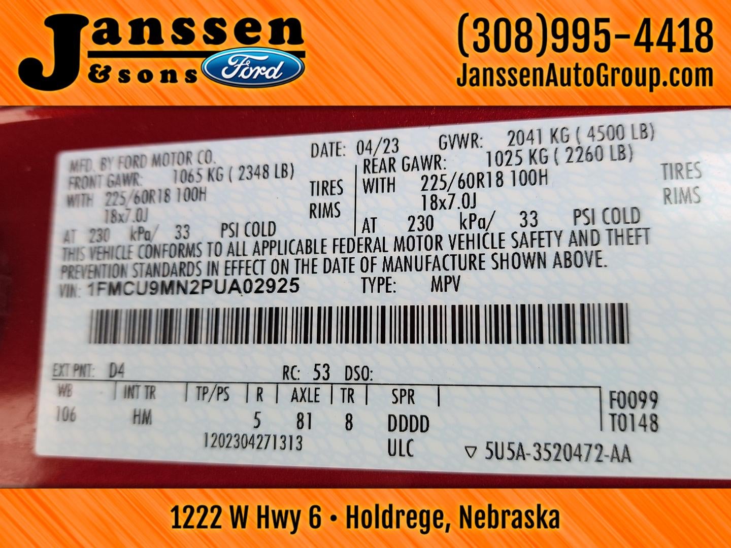 2023 Ford Escape ST-Line