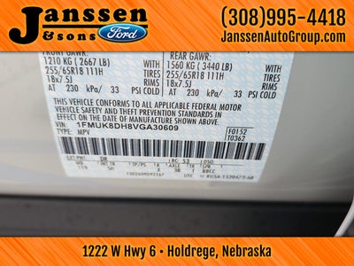 2027 Ford Explorer Active w/200A Pkg