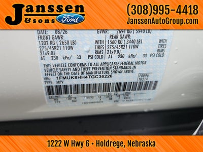 2026 Ford Explorer Platinum