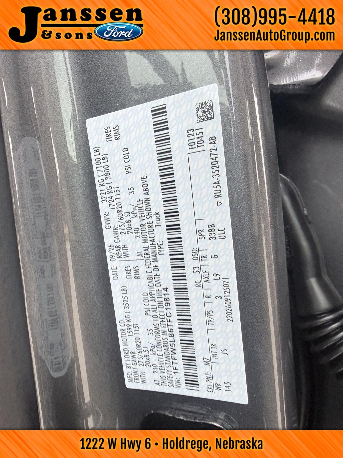2026 Ford F-150 LARIAT