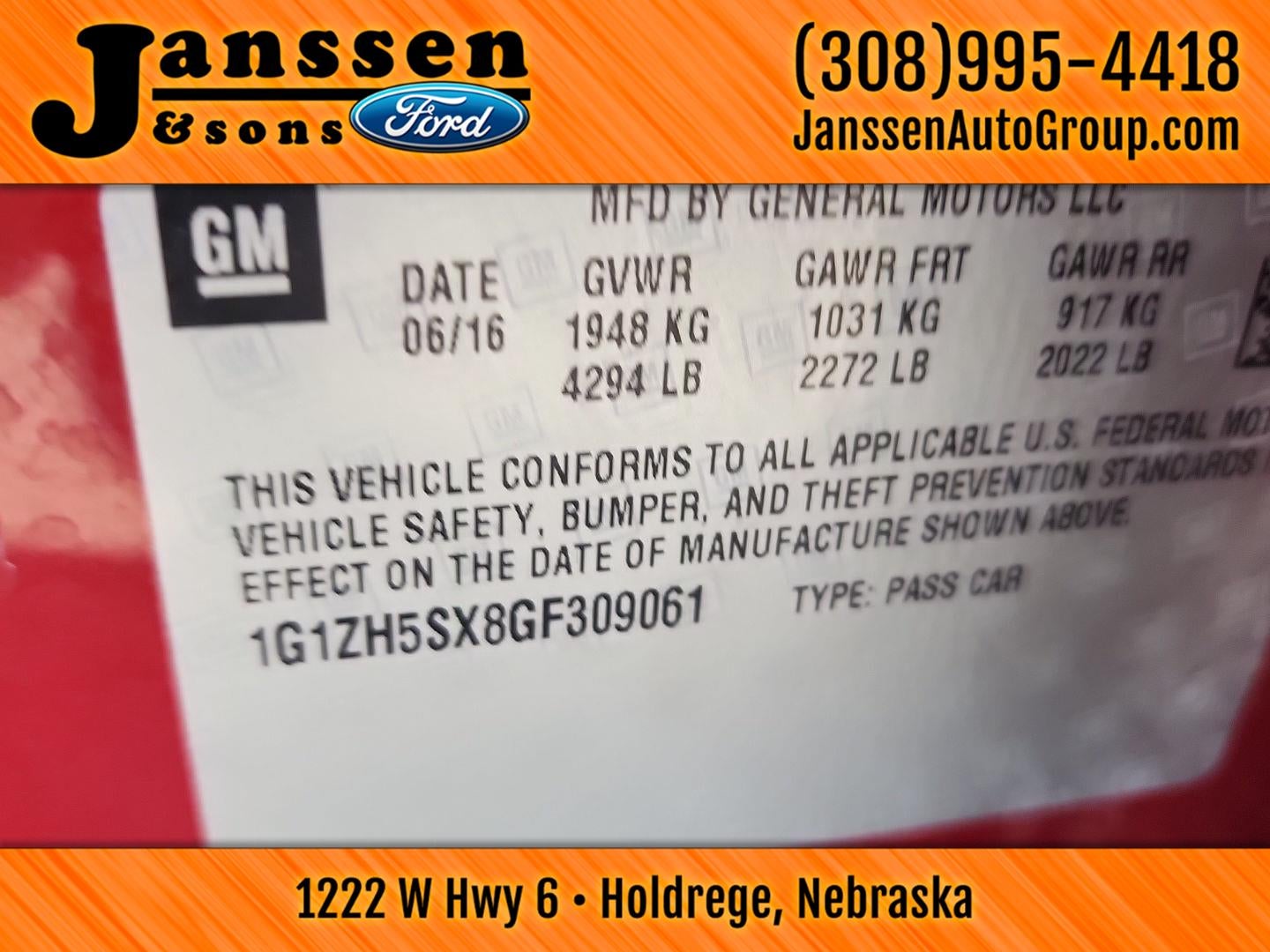 2016 Chevrolet Malibu Premier