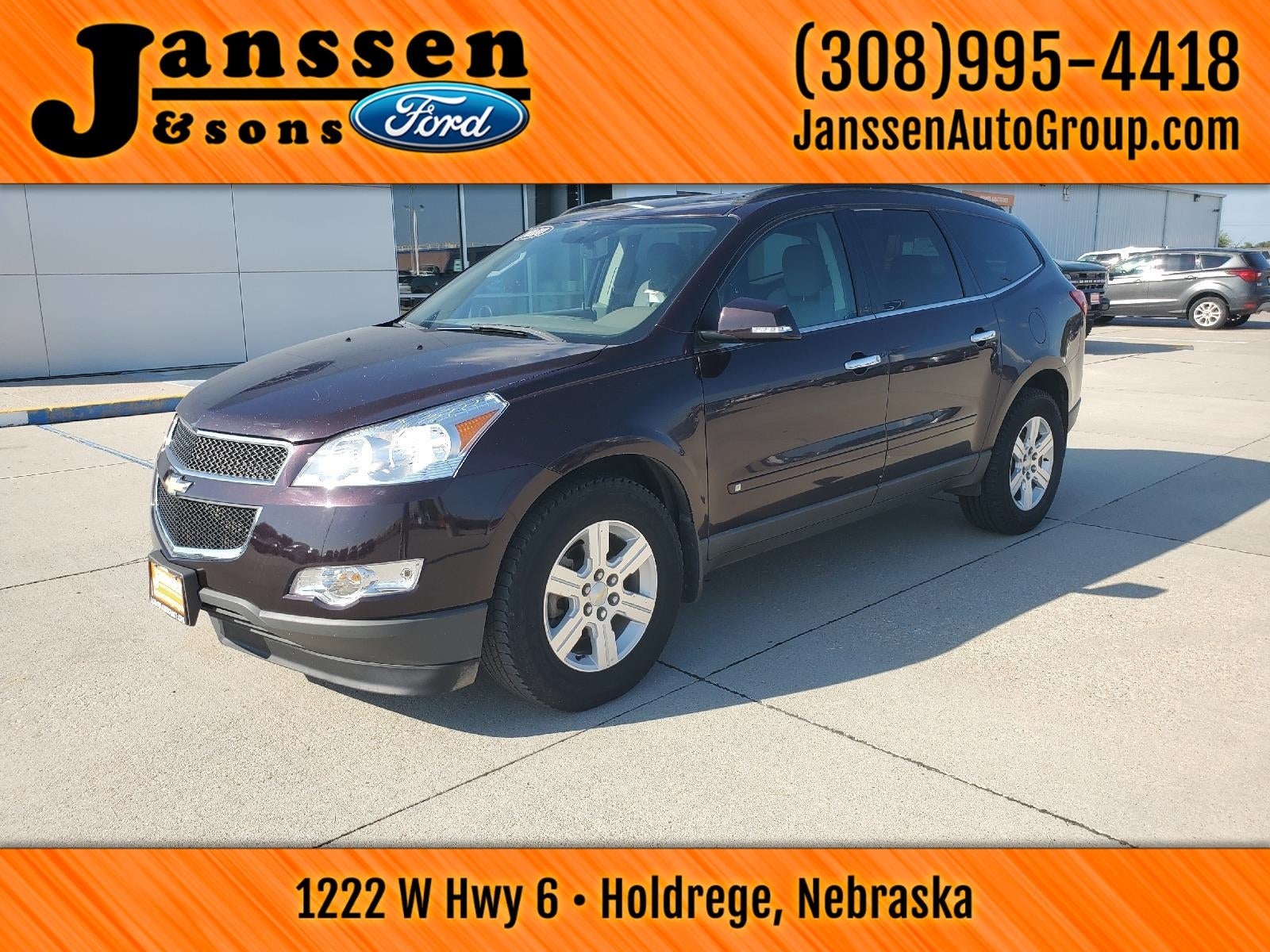 Used 2010 Chevrolet Traverse 2LT with VIN 1GNLVGEDXAS148396 for sale in Holdrege, NE