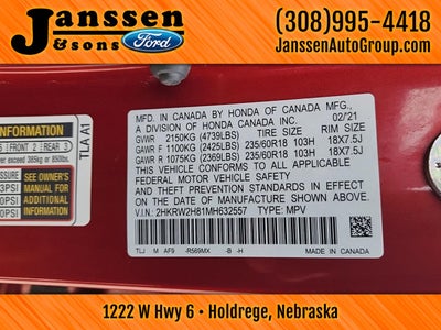 2021 Honda CR-V EX-L