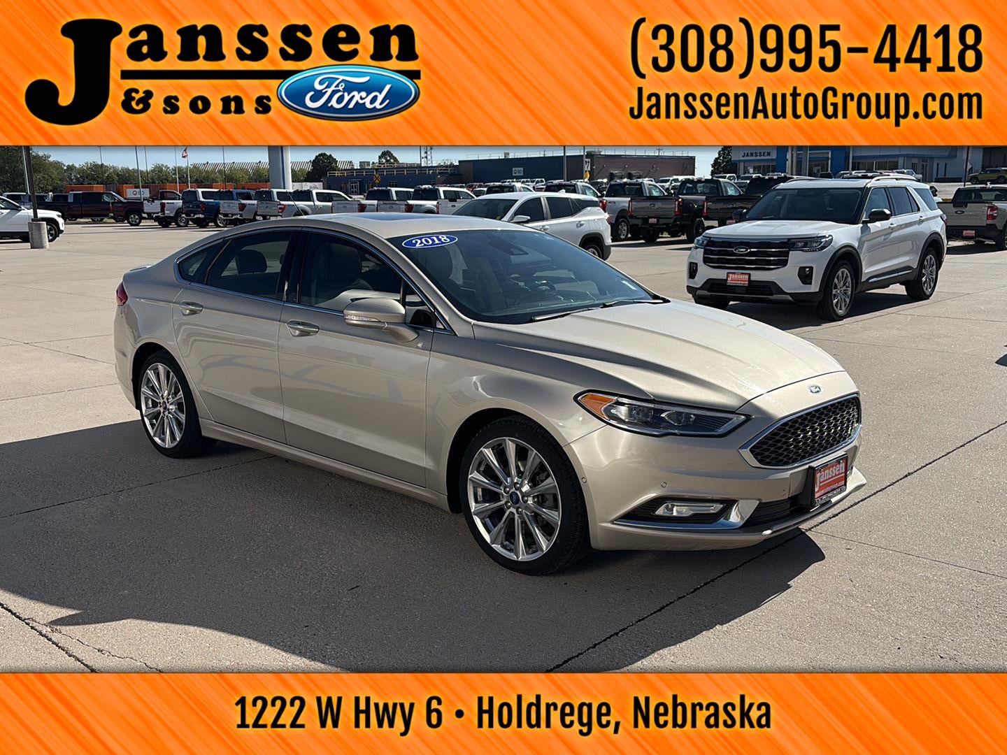 2018 Ford Fusion Platinum