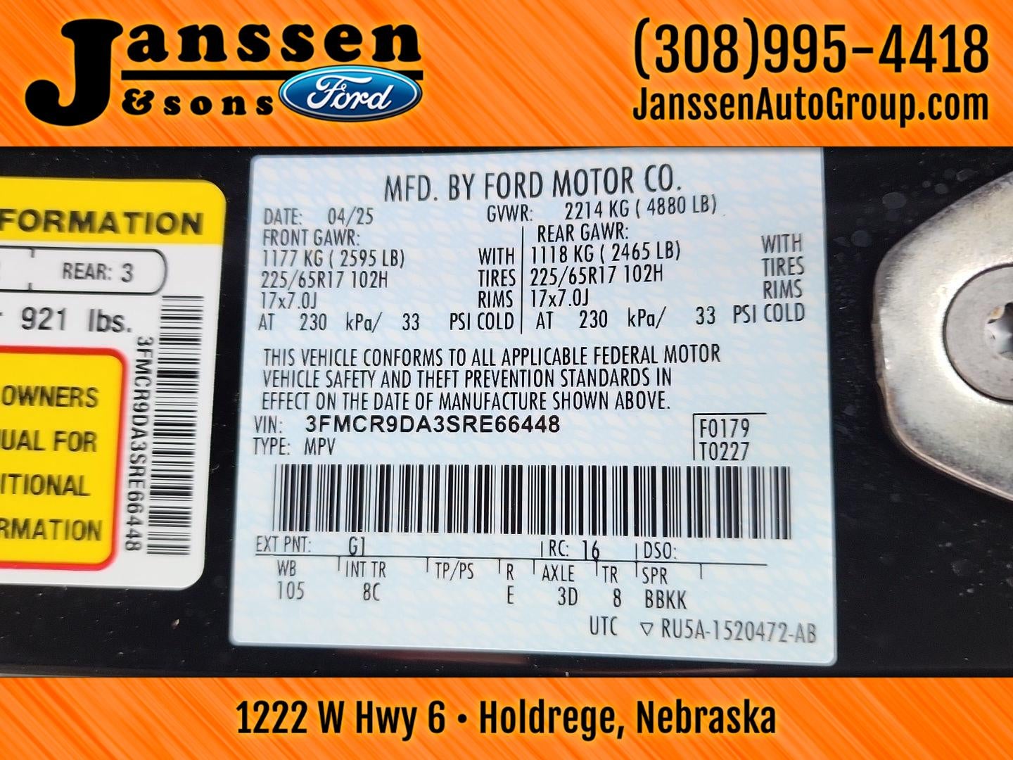 2025 Ford Bronco Sport Badlands