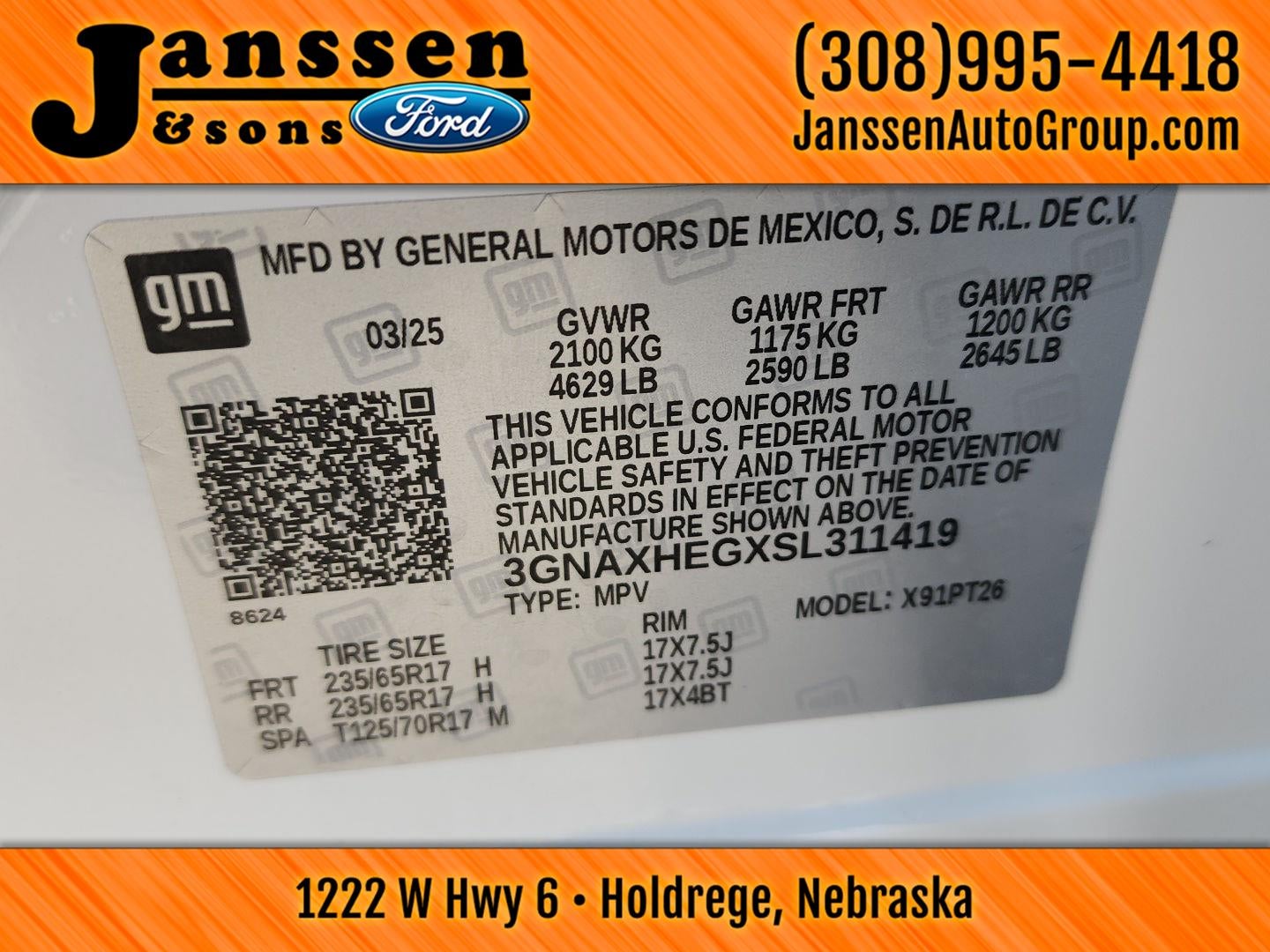 2025 Chevrolet EQUINOX LT