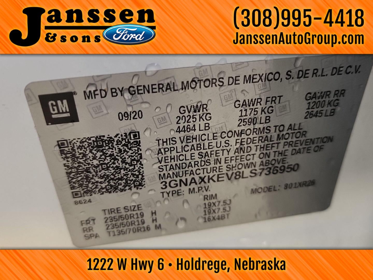 2020 Chevrolet Equinox LT