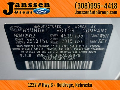 2023 Hyundai Sonata Hybrid SEL