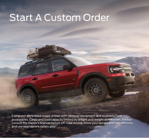 Start a custom order | Janssen and Sons Ford in Holdrege NE